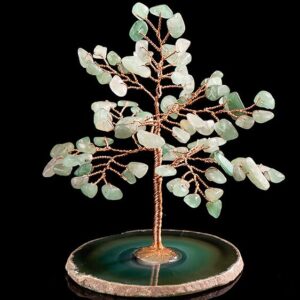 Abundant Venture Green Aventurine May Birth Tree
