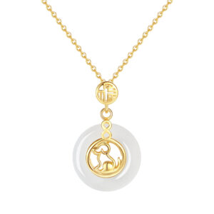 Reiki Harmony Aura Zodiac Collection: Eternal Sentinel Hound Talisman