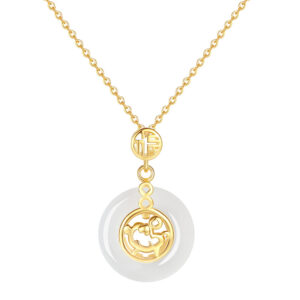 Reiki Harmony Aura Zodiac Collection: Gilded Charter Boar Talisman