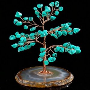 Eternal Guardian Turquoise December Birth Tree